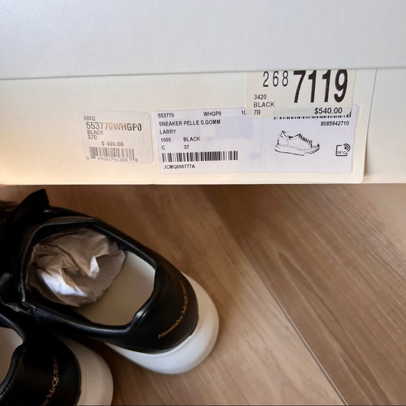 Alexander McQueen Pelle S Gomma Larry Sneakers - Picture 5 of 14